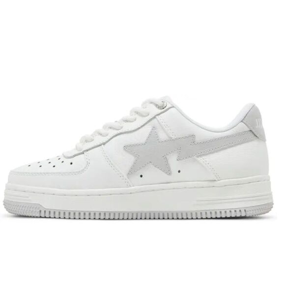 BAPE JJJJound x Wmns Bapesta \'White\' SHOES WHITE SIZE 8.5‎ NEW WITH BOX main image 5